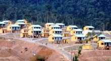Khu TÐC thủy điện A Vương Pache Palanh (huyện Ðông Giang) chơ vơ bên sườn núi, không có đất sản xuất