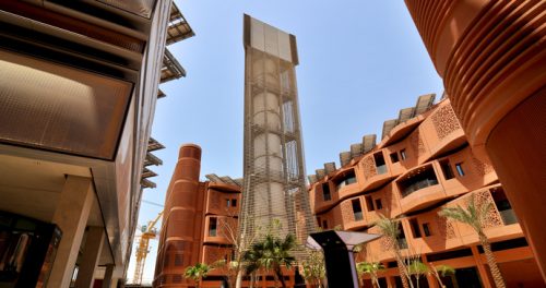 Phối cảnh các tòa nhà ở Masdar (Ảnh: ecotraveller.tv)