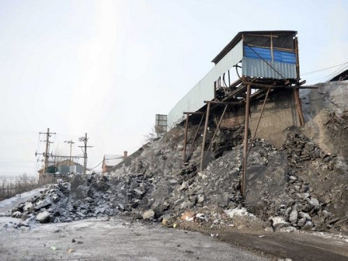 Hiện trường một vụ nổ mỏ than ở Trung Quốc (Nguồn: THX/TTXVN)