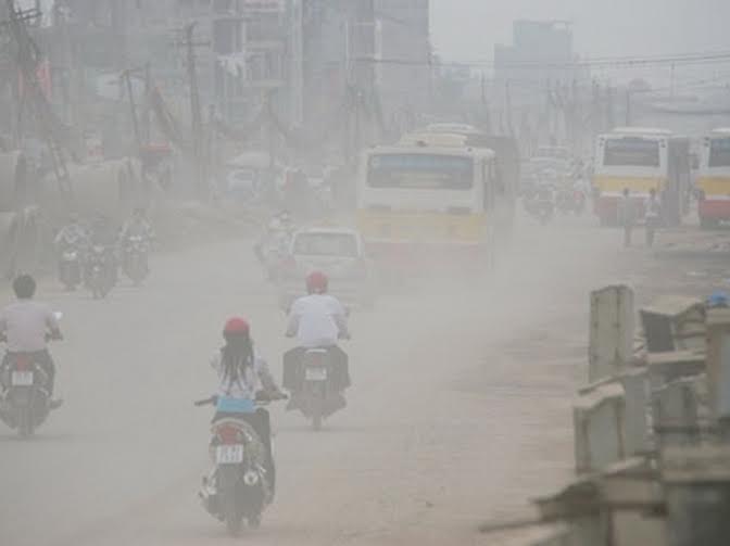 Không khí bị ô nhiễm nghiêm trọng (Ảnh: Báo điện tử Đảng Cộng sản Việt Nam)