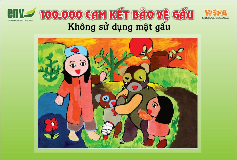100.000 cam kết bảo vệ gấu cùng Uyên Linh