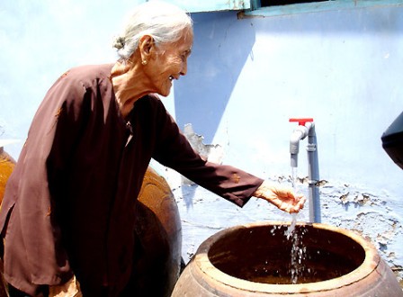 TP.HCM phấn đấu 100% người dân nông thôn có nước sạch vào 2015