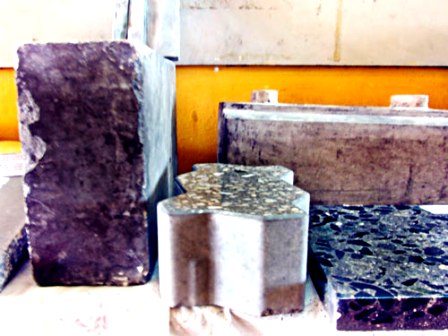 Mẫu bê tông mới từ cát và nước biển