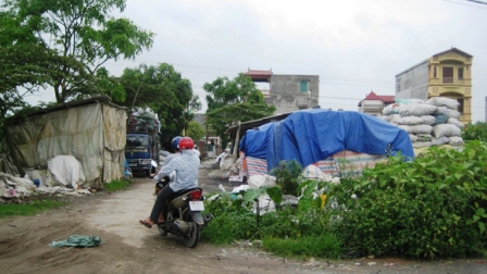 Làng chì và mối nguy hại ở tương lai