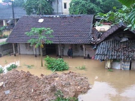 Lũ lớn ở Hà Giang