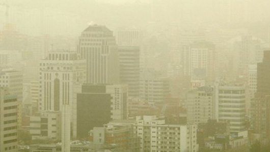 Có quá nhiều bụi trong không khí
