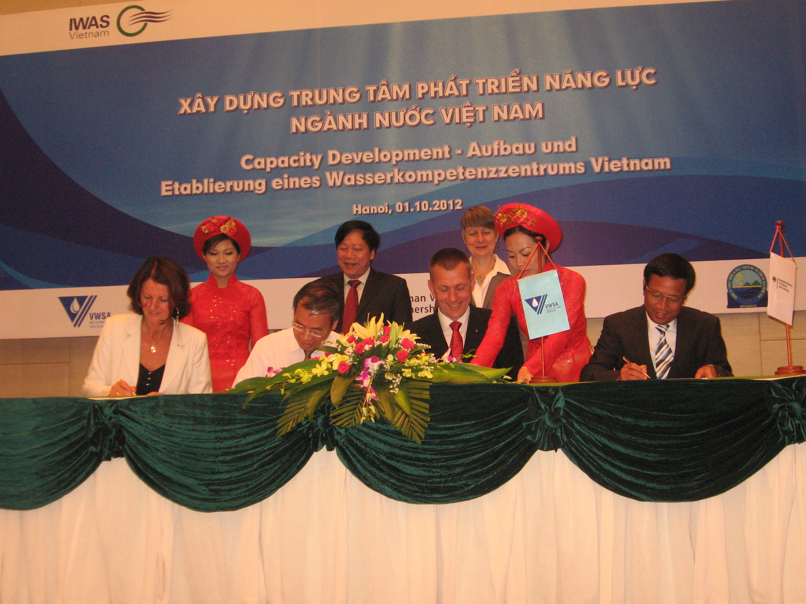 Thành lập Trung tâm phát triển năng lực ngành nước Việt Nam