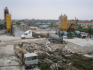 Cơ sở sản xuất gây ô nhiễm của Công ty cổ phần Xây lắp 1