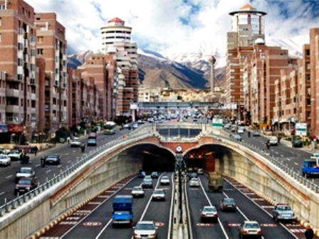 Thủ đô Tehran (Ảnh: twistedsifter.com)