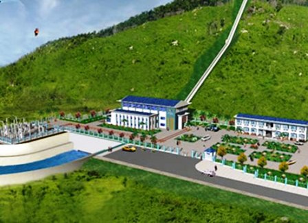 Thủy điện Nậm Pông có công suất thiết kế 30MW (Ảnh: An Lạc/vnexpress.net)