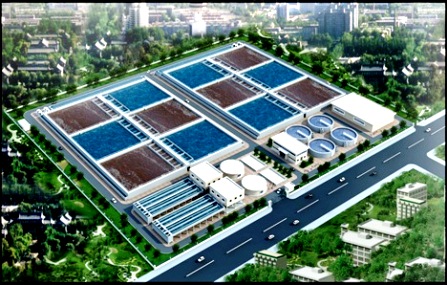 Nhà máy xử lý nước thải tập trung Yên Xá – Phú Đô (Ảnh: phudienvn.com.vn)