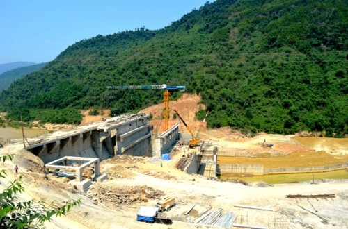 Nhà máy thủy điện Sông Bung 6 (Ảnh: datphuong.com.vn)
