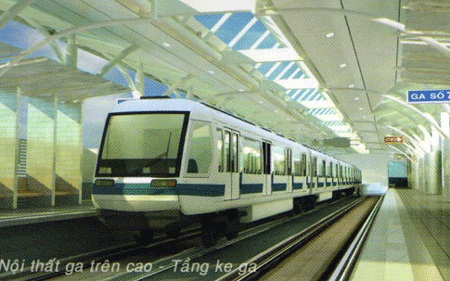 Hà Nội dự tính sẽ xây dựng một ga tầu điện ngầm trên đường Đinh Tiên Hoàng, vị trí sát bờ hồ Hoàn Kiếm