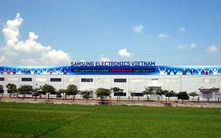 Tổ hợp nhà máy của Sam Sung ở Bắc Ninh (Ảnh: VnEconomy)