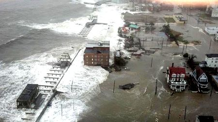 Bão Sandy (Ảnh: zmescience.com)