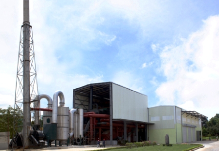 Nhà máy xử lý rác thải của Công ty Thăng Long tại Sơn Tây. (Ảnh: CTV/VietnamPlus)