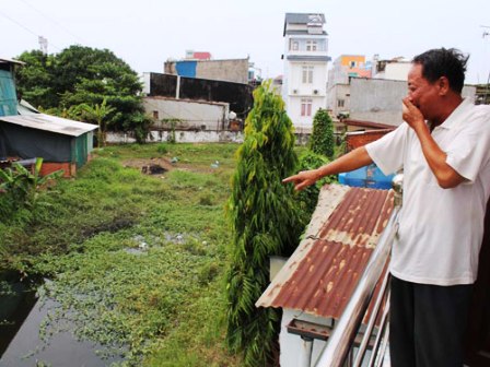 Người dân quanh Cụm Công nghiệp Phước Long (quận 9, TP HCM) bức xúc về tình trạng ô nhiễm môi trường