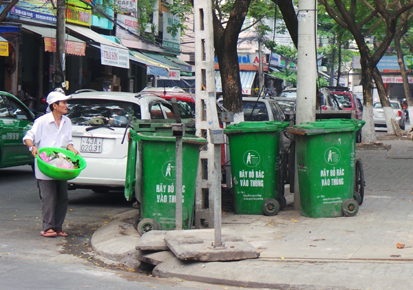 Áp lực chất thải rắn đang tiếp tục gia tăng với đô thị Đà Nẵng (Ảnh: N.Đ/DĐĐT)
