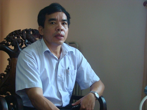 Ông Chu Quốc Hải, Phó Giám đốc Sở Tài nguyên và Môi trường Vĩnh Phúc
