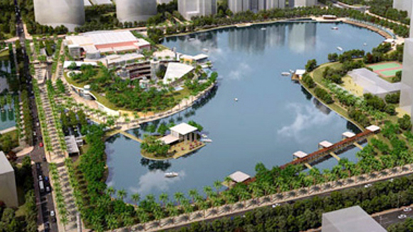 Hà Nội sẽ có thêm công viên hồ điều hòa ở quận Cầu Giấy (Ảnh minh họa: An ninh Thủ Đô) 