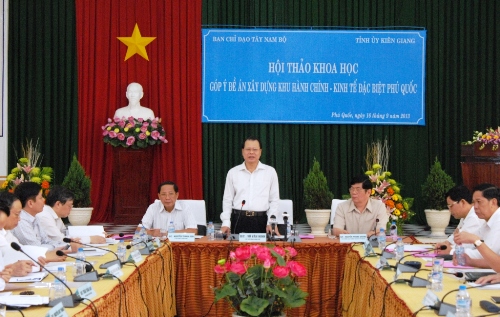 Phó Thủ tướng Vũ Văn Ninh chủ trì Hội thảo (Ảnh: Thành Chung/Chinhphu.vn)