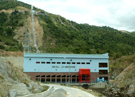 Nhà máy thủy điện An Khê (Ảnh: Ngọc Hà/TTXVN) 