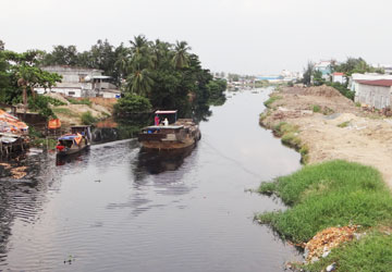 Tuyến kênh Tham Lương sẽ được cải tạo như kênh Nhiêu Lộc - Thị Nghè. Ảnh: T.THANH