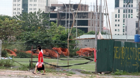 Một dự án bỏ hoang tại Hà Nội