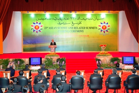 Bế mạc Hội nghị ASEAN lần thứ 23 (Ảnh: Nhật Bắc/Chinhphu.vn)