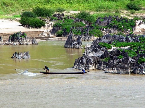 Sông Mê Kông (Ảnh: ThienNhien.Net)