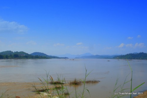 Sông Mê Kông (Ảnh: ThienNhien.Net)