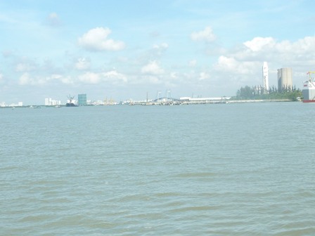 Sông Đồng Nai đang bị ô nhiễm đáng báo động (Ảnh: ThienNhien.Net)