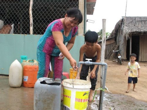 Việt Nam lo ngại về tình trạng thiếu nước trong tương lai (Ảnh: Minh Trí/TTXVN)