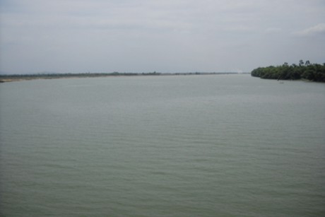 Sông Vu Gia, đoạn qua Điện Bàn, Quảng Nam (Ảnh: Chinhphu.vn)