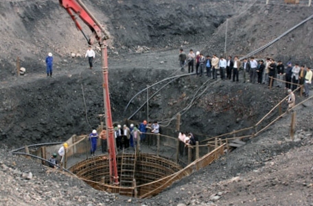 Dự án mỏ hầm lò Núi Béo (Ảnh minh họa: Vinacomin)