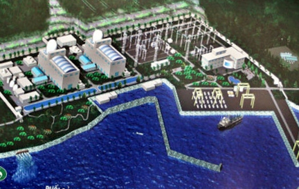 Phối cảnh của nhà máy Điện hạt nhân Ninh Thuận 1, nhà máy điện hạt nhân đầu tiên của Việt Nam (Ảnh: hcmpc.com.vn)