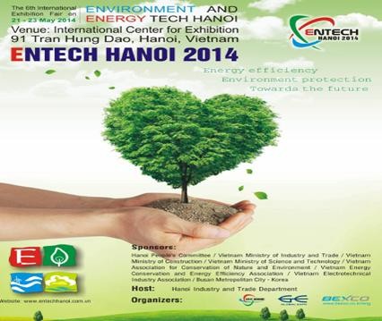 Entech Hanoi 2014 được tổ chức từ ngày 21 đến 23/5 (Ảnh: Chinhphu.vn)