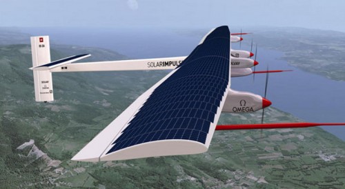 Máy bay chạy bằng năng lượng Mặt Trời Solar Impulse 2 đã kết thúc thành công chuyến bay thử đầu tiên (Ảnh: elnacional.com.do)