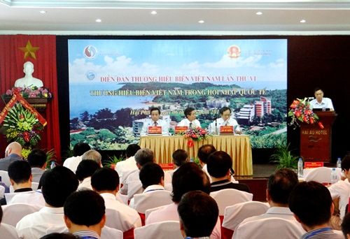Diễn đàn có chủ đề “Thương hiệu biển Việt Nam trong hội nhập quốc tế” (Ảnh: Đảng Cộng sản Việt Nam)