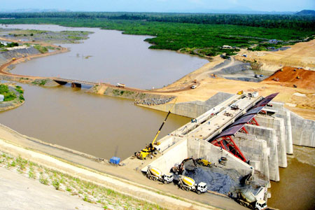 Công trình thủy điện Plei Krông trên sông Sê San (Ảnh: Đức Thụy/Báo Gia Lai)
