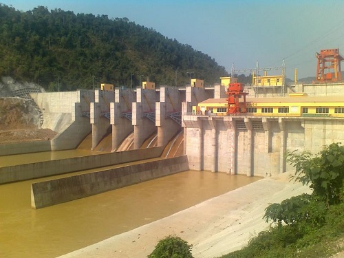 Thủy điện Sông Bung (Ảnh: ThienNhien.Net)