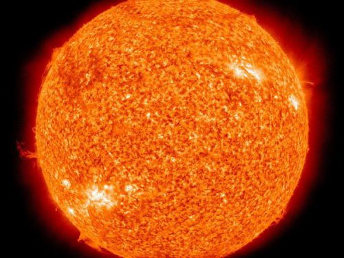 Mặt Trời gây nên biến đổi khí hậu (Ảnh: NASA)
