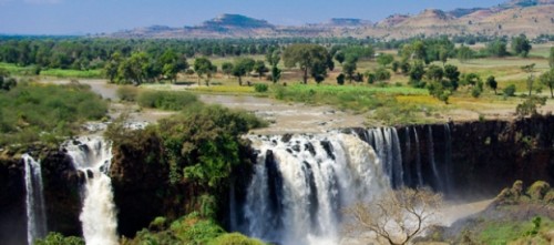 Sông Nile - nơi dự kiến xây dựng thủy điện Đại phục hưng (Ảnh: International Rivers)