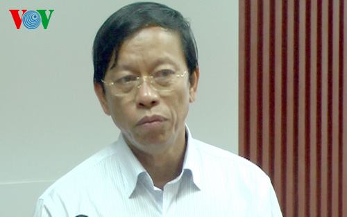 Ông Lê Phước Thanh - Chủ tịch UBND tỉnh Quảng Nam (Ảnh: VOV Online)