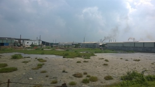 Sông Ngũ Huyện Khê gần như bị bồi lấp vì rác thải (Ảnh: nongnghiep.vn)