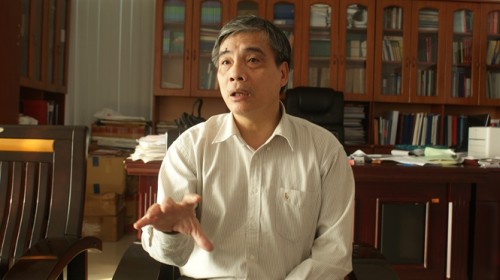 TS Trần Đình Thiên, Viện trưởng Viện Kinh tế Việt Nam (Ảnh: nongnghiep.vn)