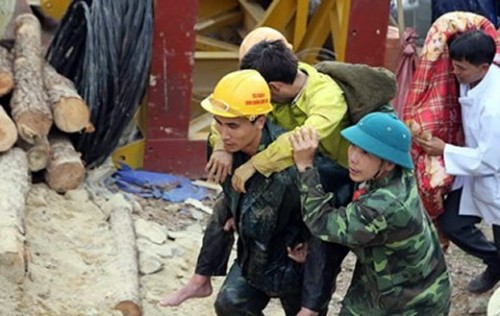 Giải cứu thành công. (Ảnh: Công an TP Đà Nẵng)