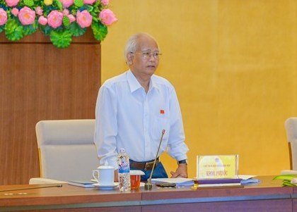 Ông Ksor Phước - Chủ tịch Hội đồng Dân tộc của Quốc