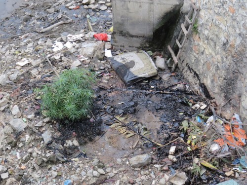 Sau sự cố. (Ảnh: Hà Thúy)