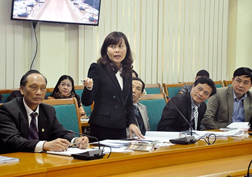 Bà Phạm Thùy Dương trưởng Ban quản lý vịnh Hạ Long (Ảnh: Phạm Phong)